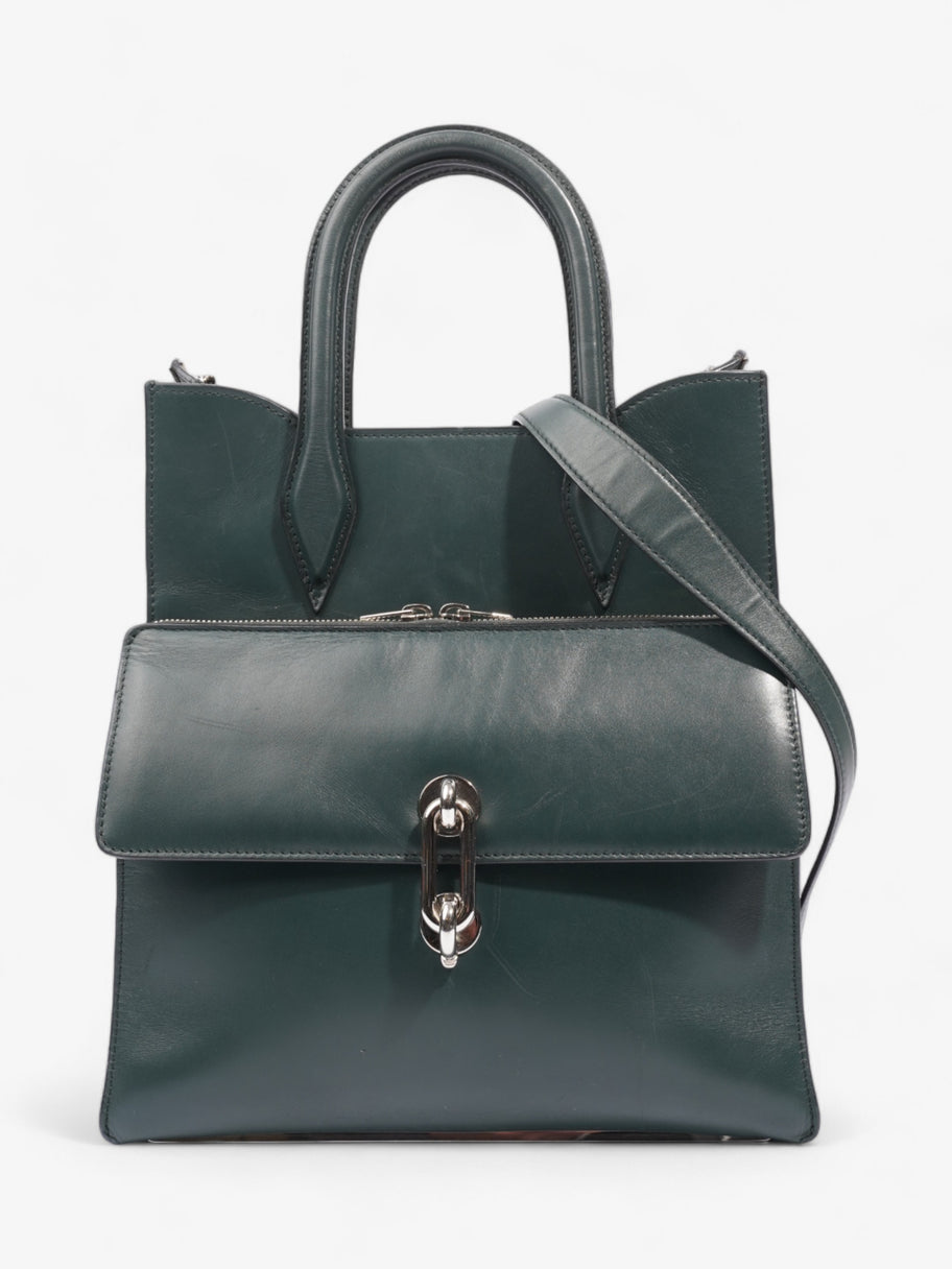 Balenciaga Maillon Dark Green Calfskin Leather Image 1