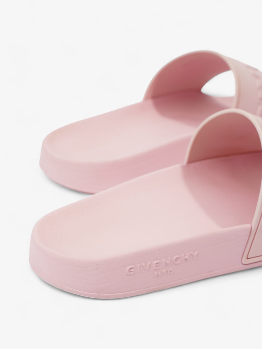 Givenchy Logo Slider Pink Rubber EU 37 UK 4 Image 10