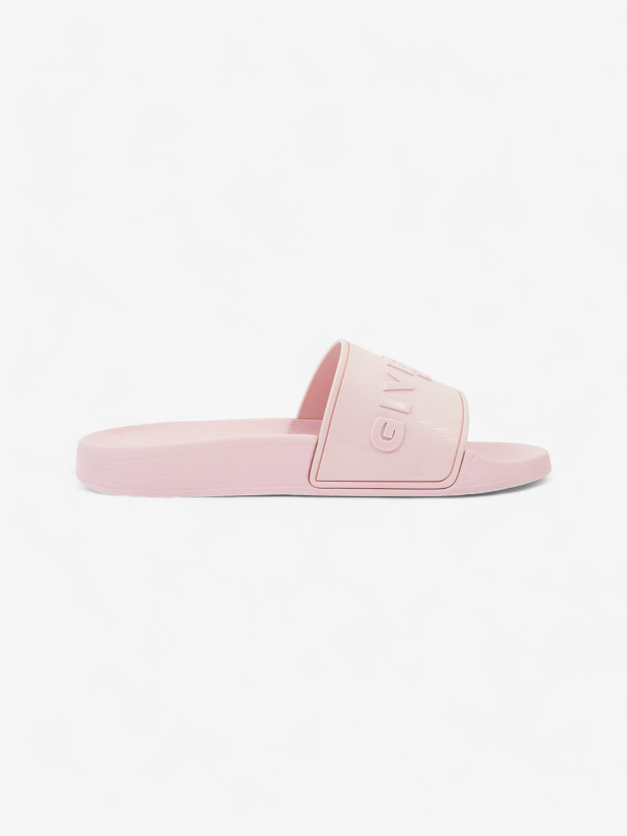 Givenchy Logo Slider Pink Rubber EU 37 UK 4 Image 4