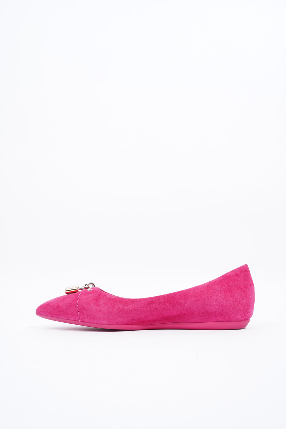 Louis Vuitton Ballet Flat Pink Velvet EU 35.5 UK 2.5 Image 3