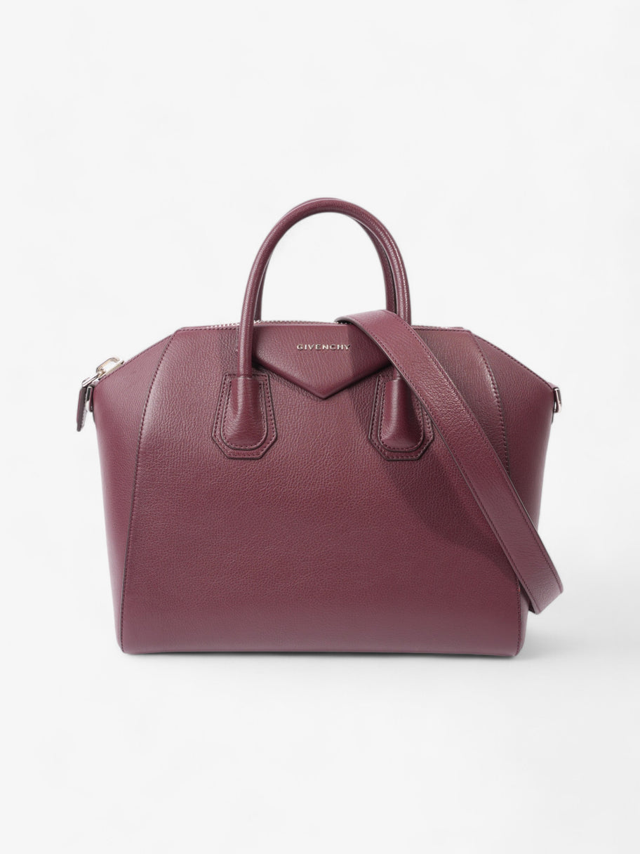 Givenchy Antigona Medium Burgundy Calfskin Leather Medium Image 1