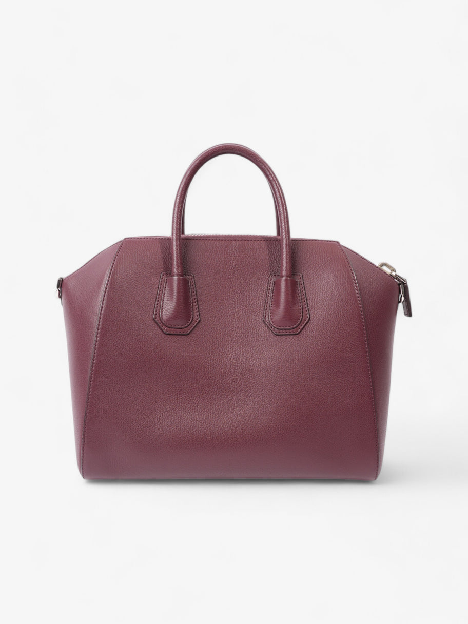 Givenchy Antigona Medium Burgundy Calfskin Leather Medium Image 4