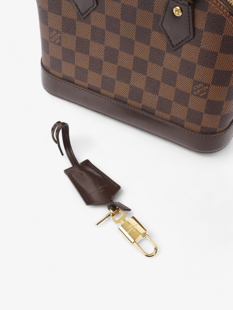 Louis Vuitton Alma Damier Ebene Canvas BB Image 8