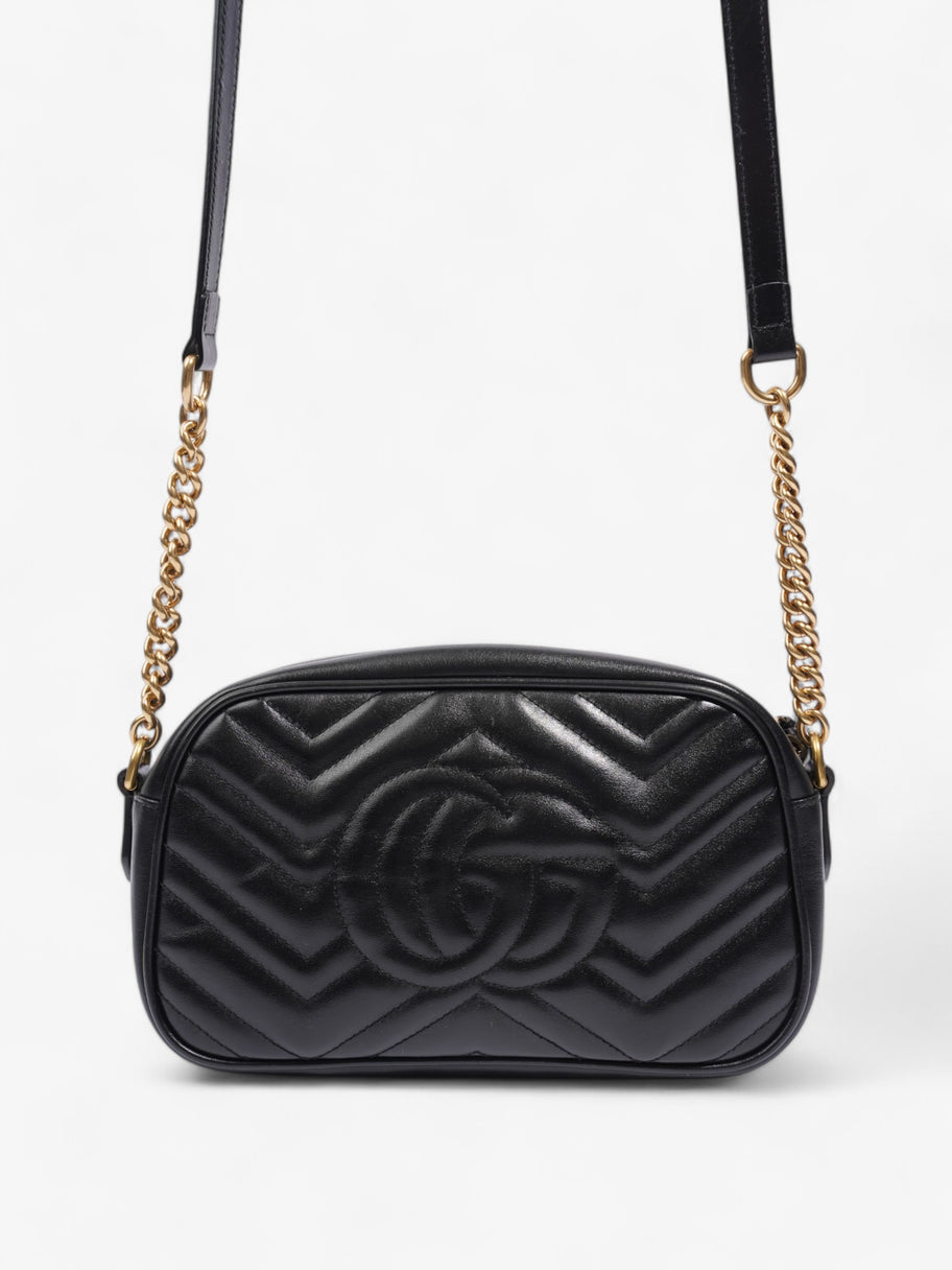 Gucci GG Marmont Black Matelasse Leather Small Image 4