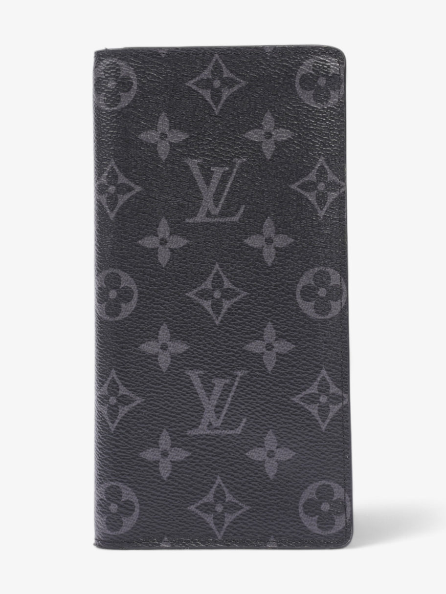 Louis Vuitton Brazza Wallet Monogram Eclipse Coated Canvas Image 1