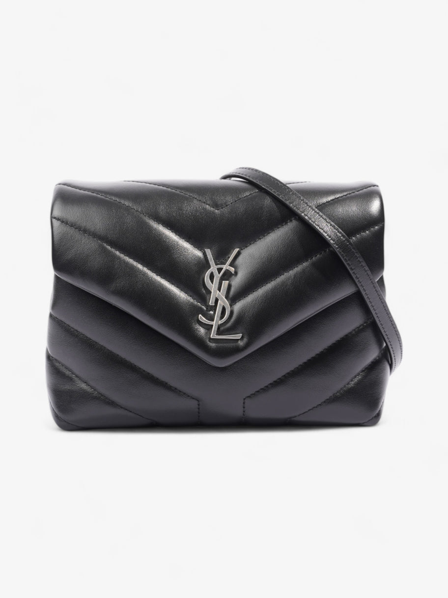 Saint Laurent Lou Lou Black Matelasse Leather Toy Image 1