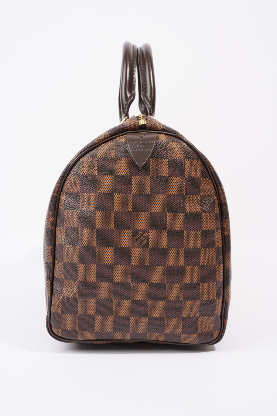 Speedy Damier Ebene Coated Canvas 30 Image 5