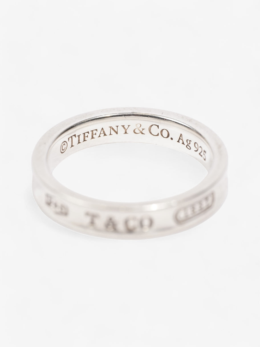 Tiffany and Co 1837 Narrow Ring Silver Silver Sterling 7 (Circumference - 54.5mm) Image 2