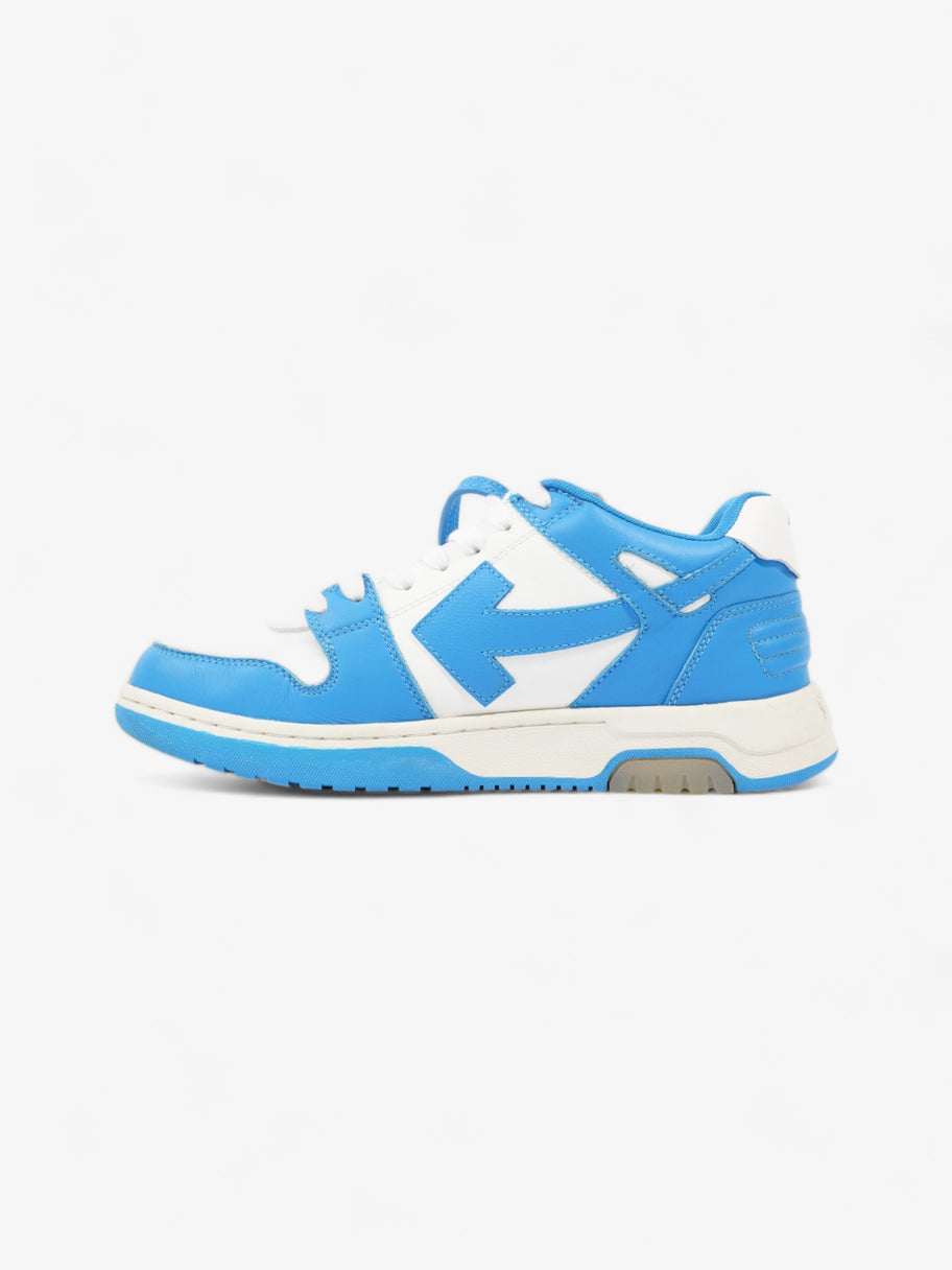 Off White Out Of Office Sneakers White / Blue Leather EU 39 UK 6 Image 3