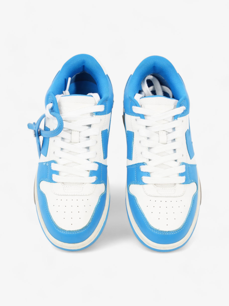 Off White Out Of Office Sneakers White / Blue Leather EU 39 UK 6 Image 9