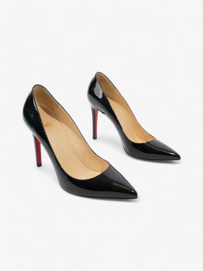  Christian Louboutin Pigalle  100 Black Patent Leather EU 39 UK 6