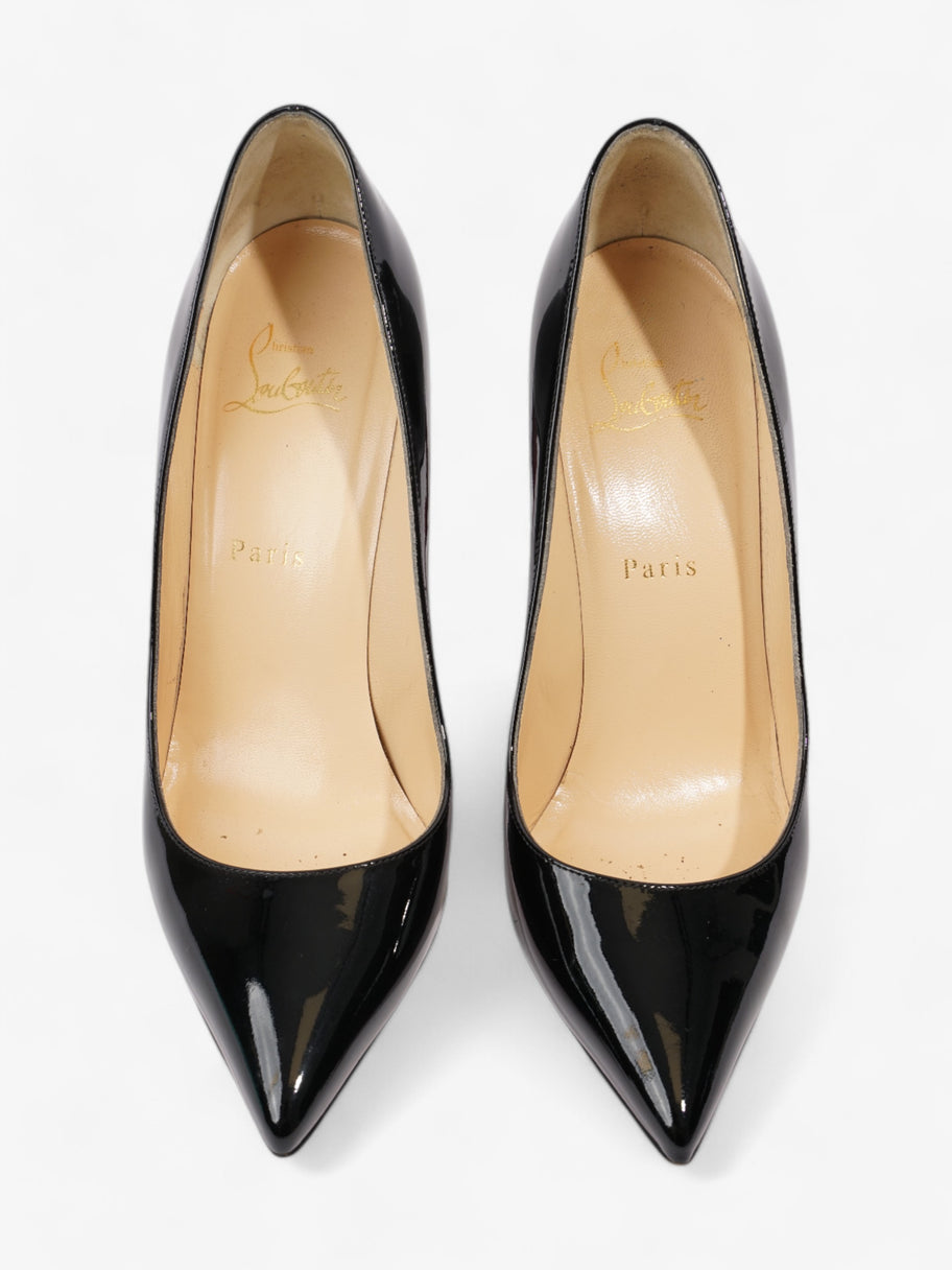 Christian Louboutin Pigalle  100 Black Patent Leather EU 39 UK 6 Image 8