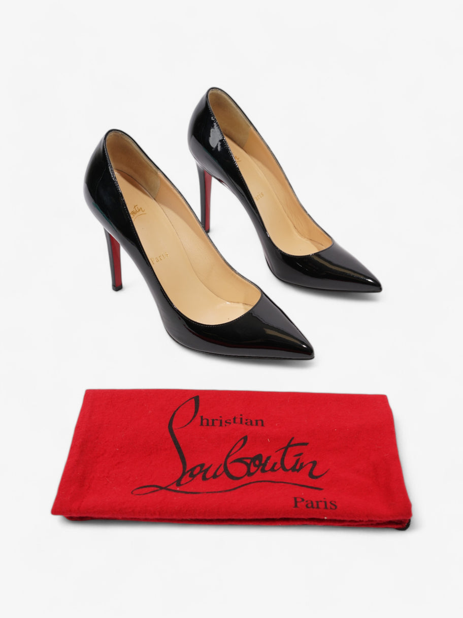 Christian Louboutin Pigalle  100 Black Patent Leather EU 39 UK 6 Image 9