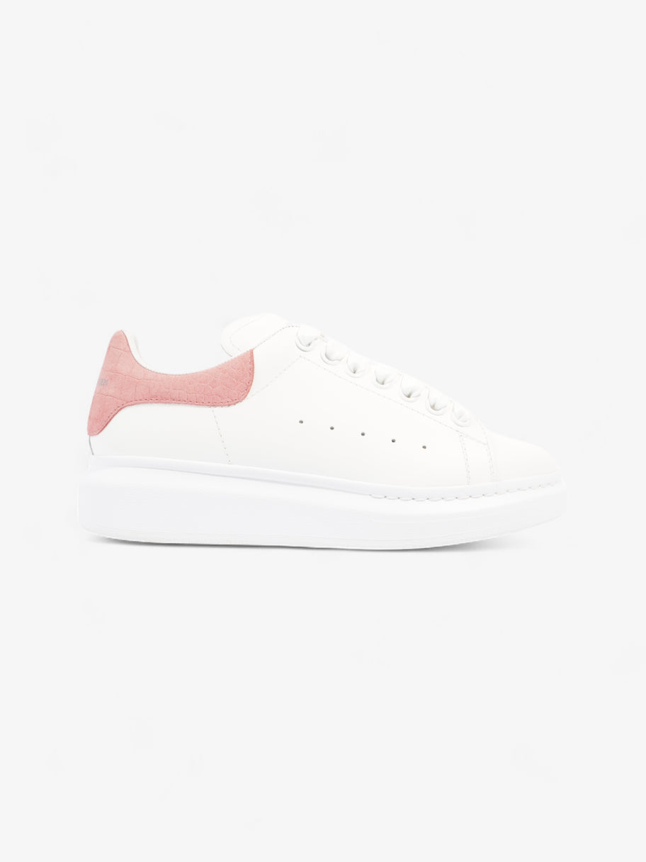 Alexander McQueen Oversized Sneakers White / Pink Leather EU 38 UK 5 Image 1