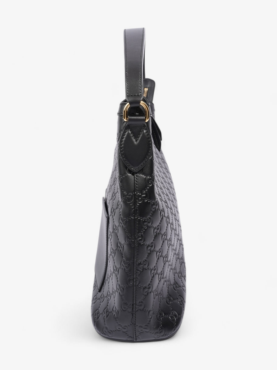 Gucci GG Hobo Black Leather Image 5