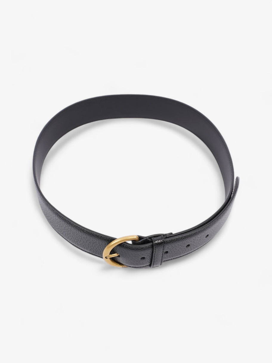 Gucci Classic Belt Black Leather 80cm / 32