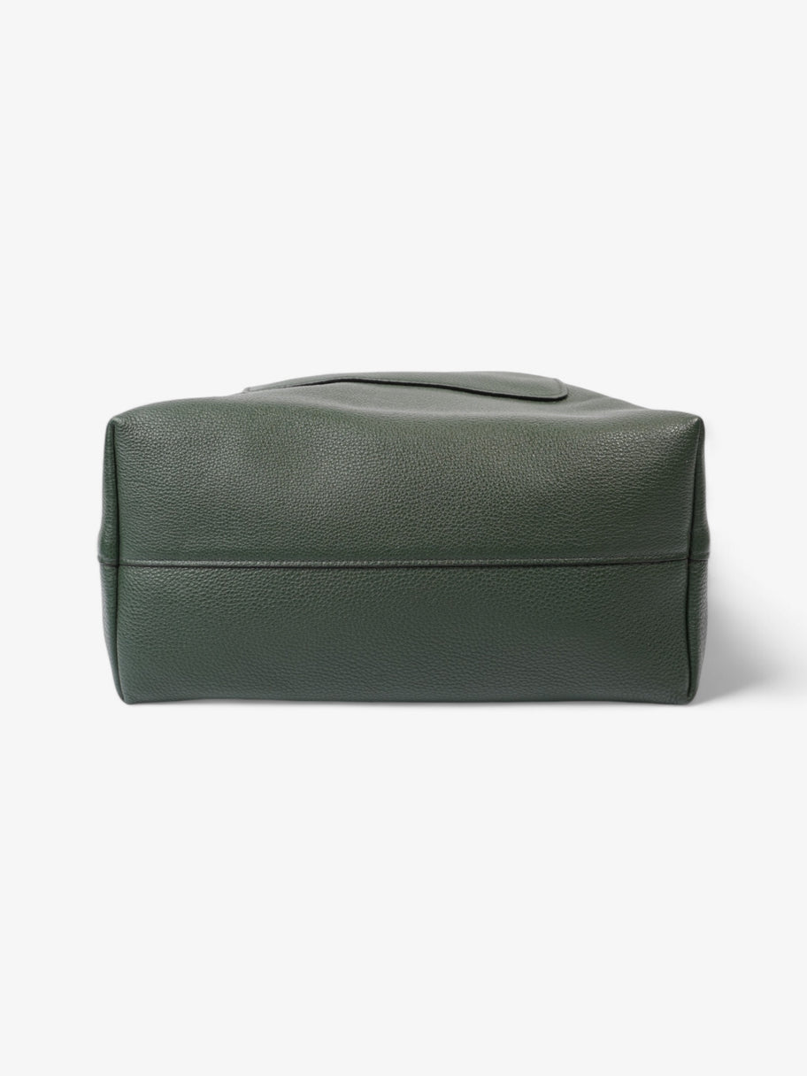 Prada Tote Green Leather Image 6