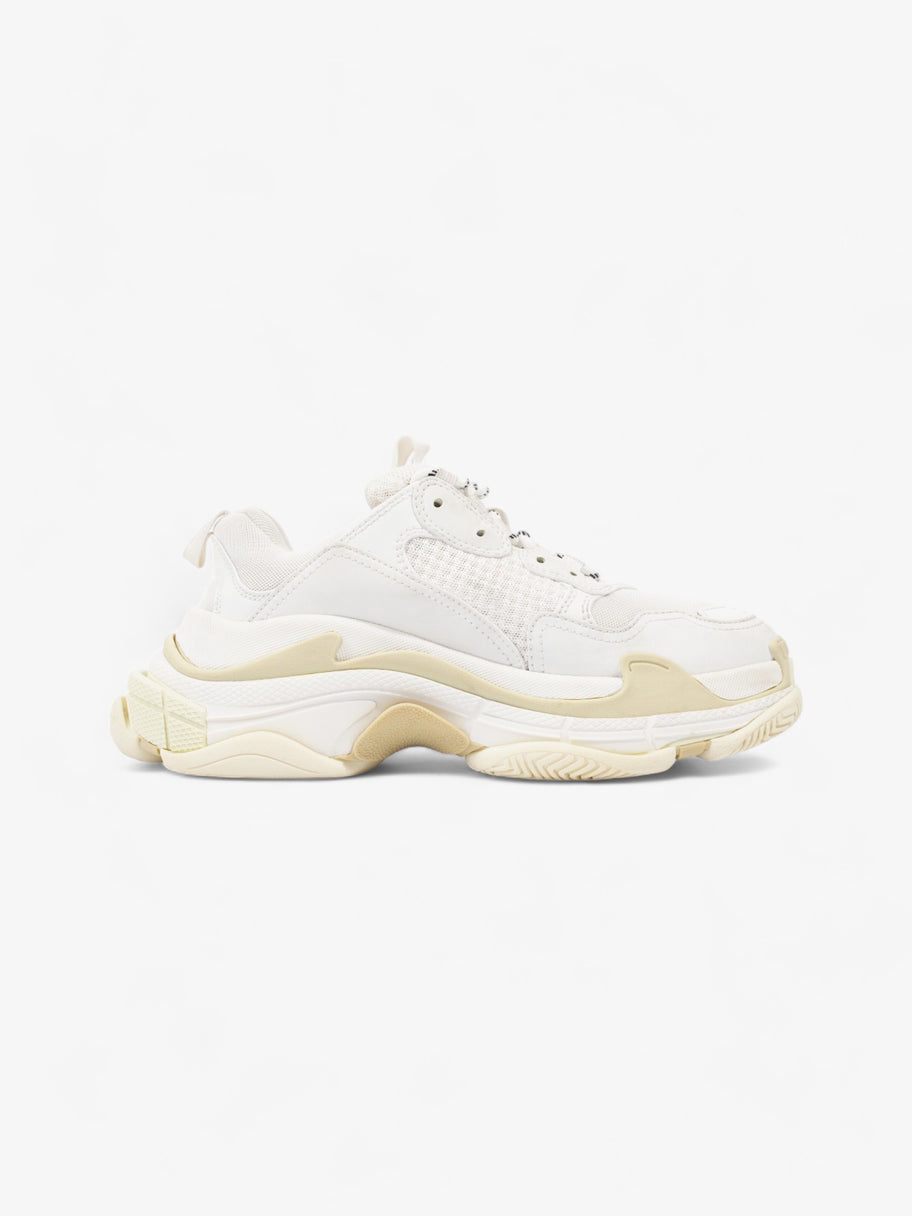 Balenciaga Triple S White / Cream / Black Mesh EU 39 UK 6 Image 4