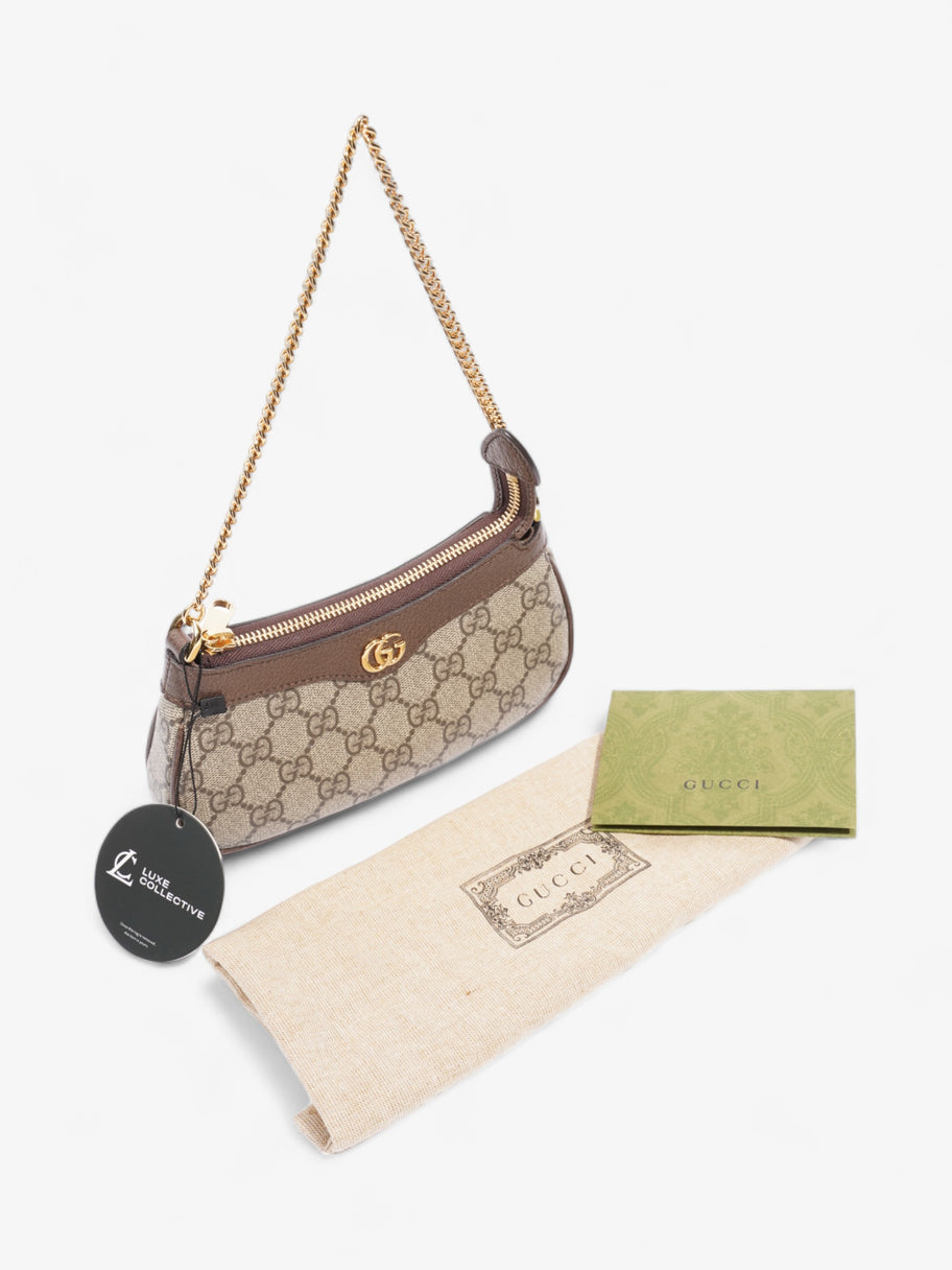 Gucci Ophidia Beige / Ebony Coated Canvas Mini Image 9