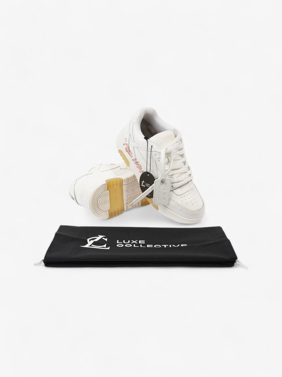 Off White Out Of Office White Leather EU 40 UK 7 Image 10