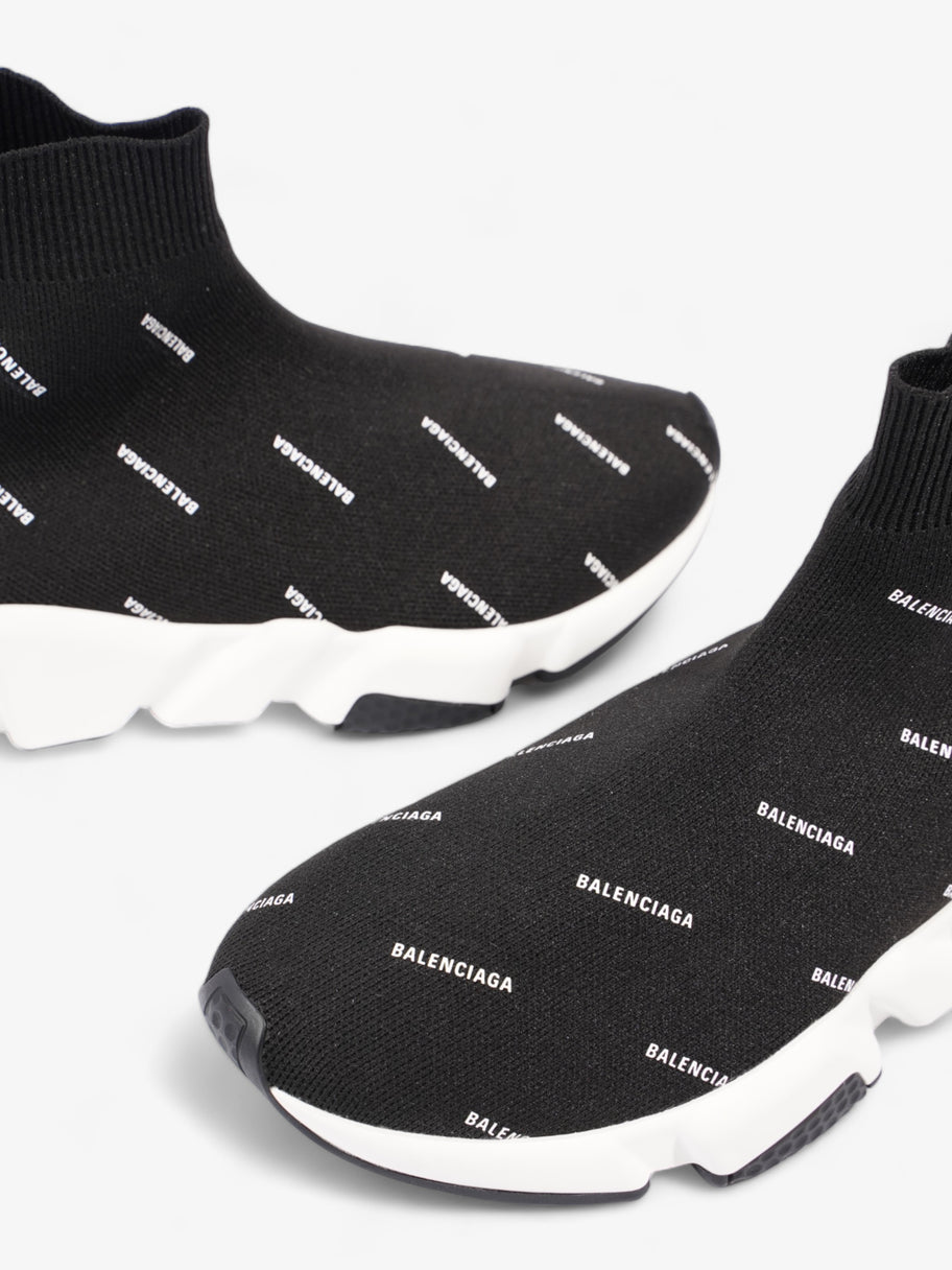 Balenciaga Speed Logo Black / White Cotton EU 38 UK 5 Image 9