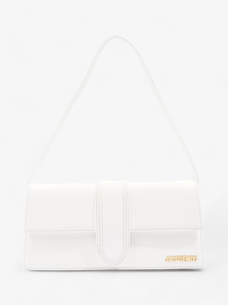  Jacquemus Le Bambino Long White Leather