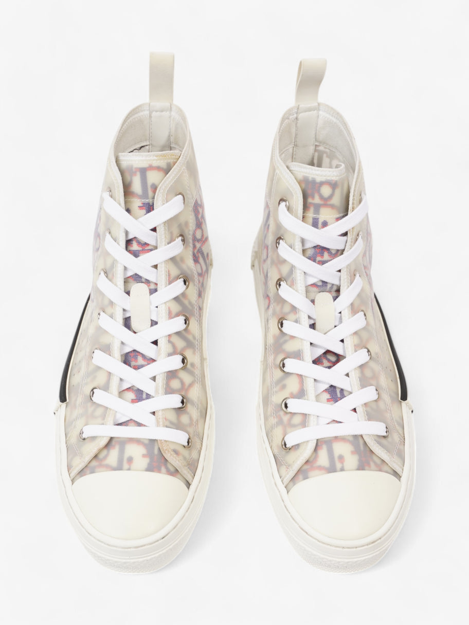 Christian Dior B23 High-tops White  / Blue / Red Mesh EU 41.5 UK 8.5 Image 8