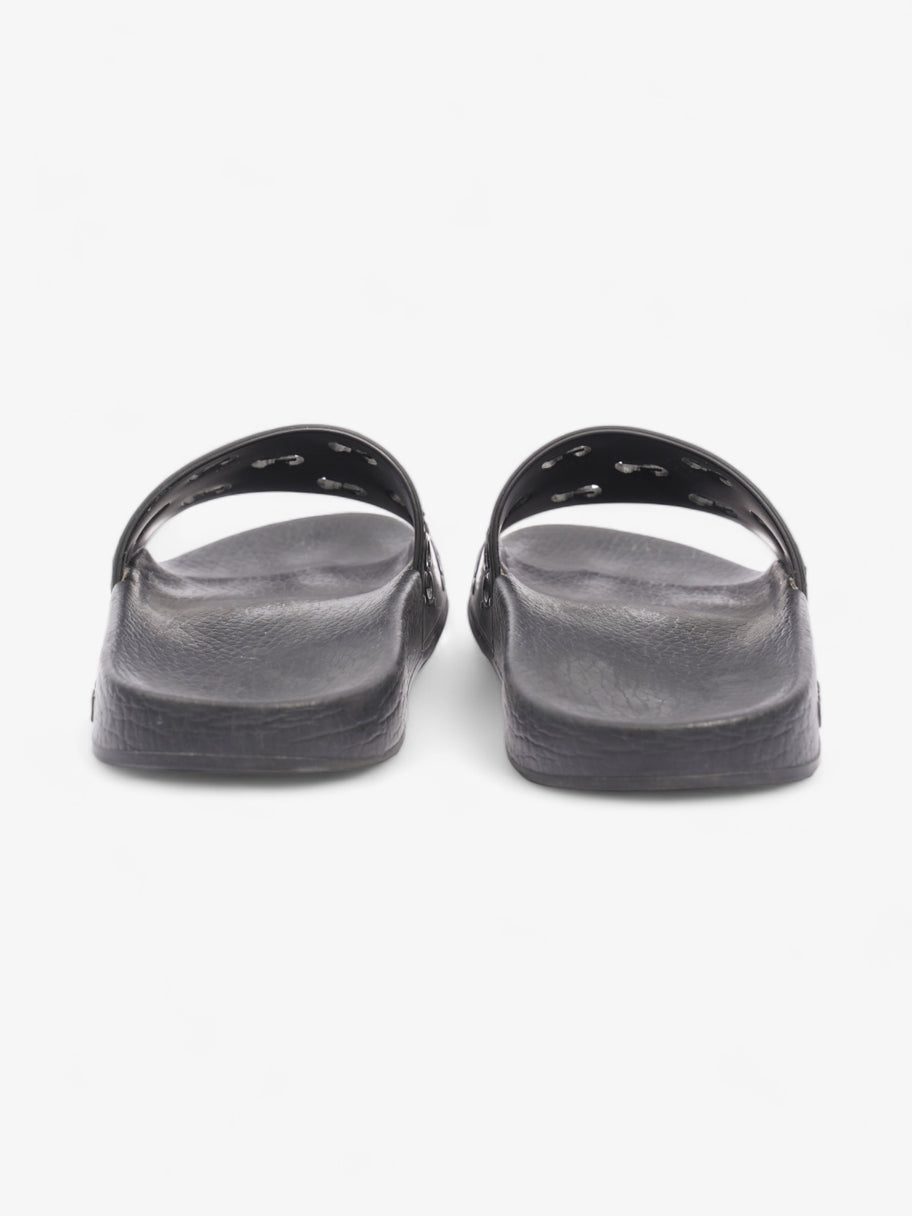 Gucci GG Slides Black Rubber EU 37 UK 4 Image 6