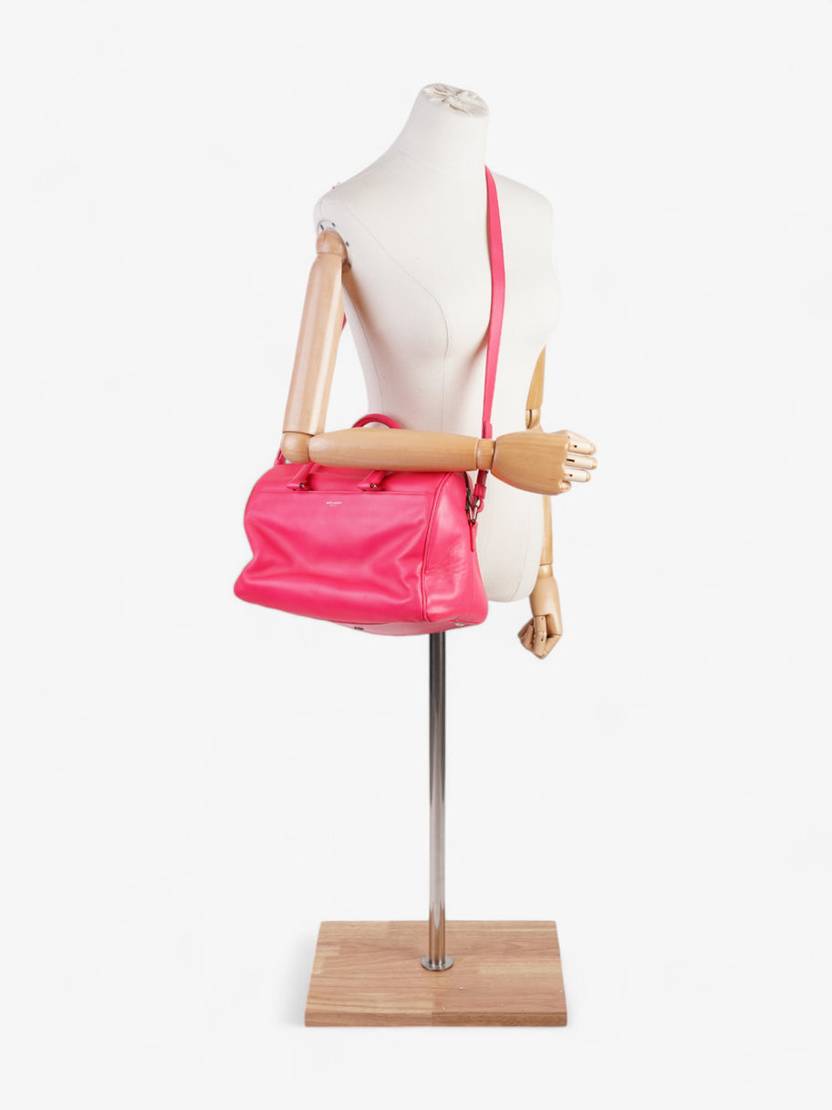 Saint Laurent Duffle Bag Pink Leather Image 2