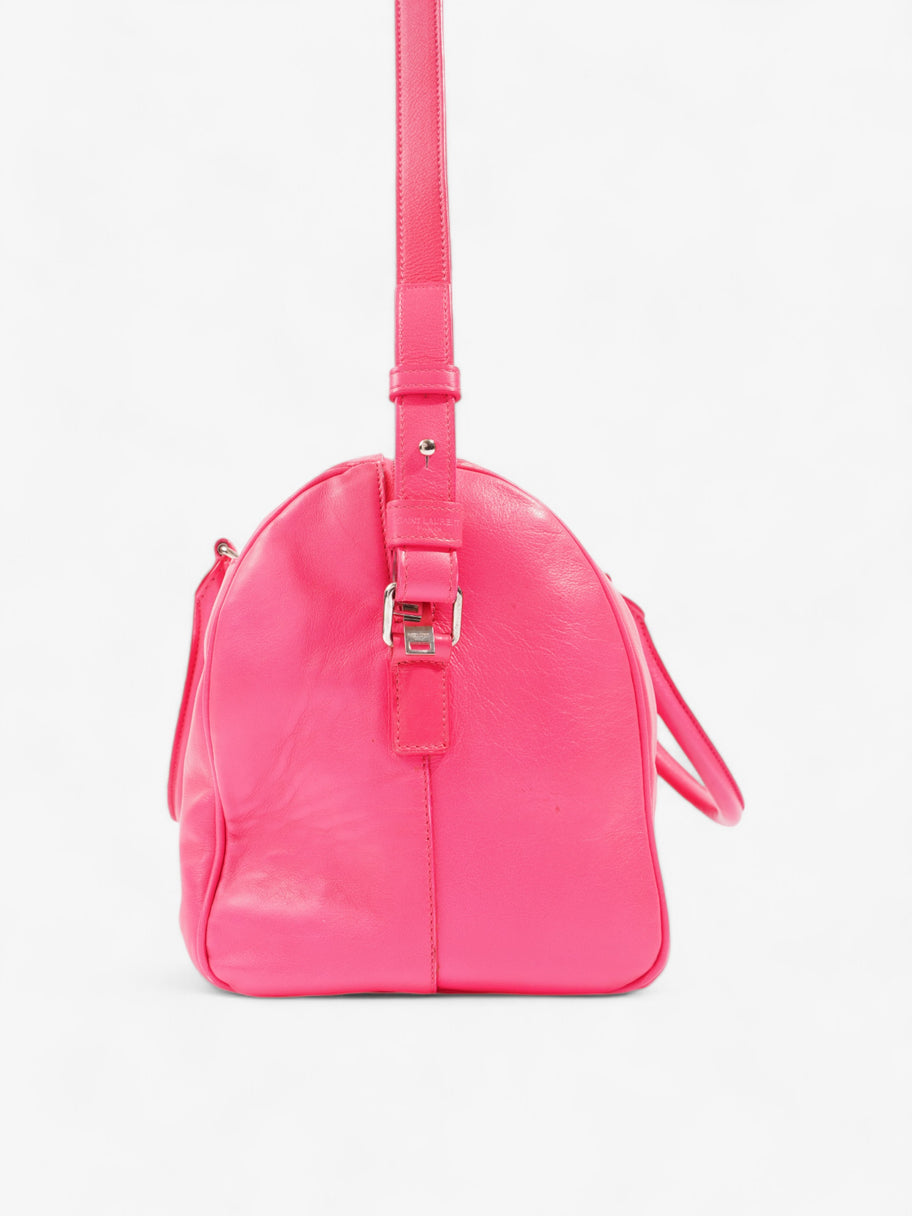 Saint Laurent Duffle Bag Pink Leather Luxe Collective