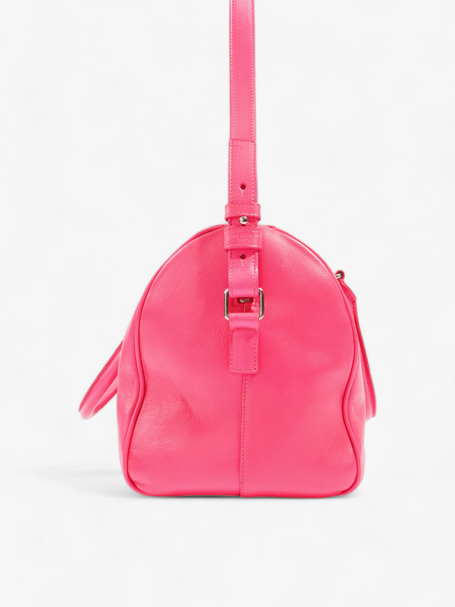 Saint Laurent Duffle Bag Pink Leather Image 5