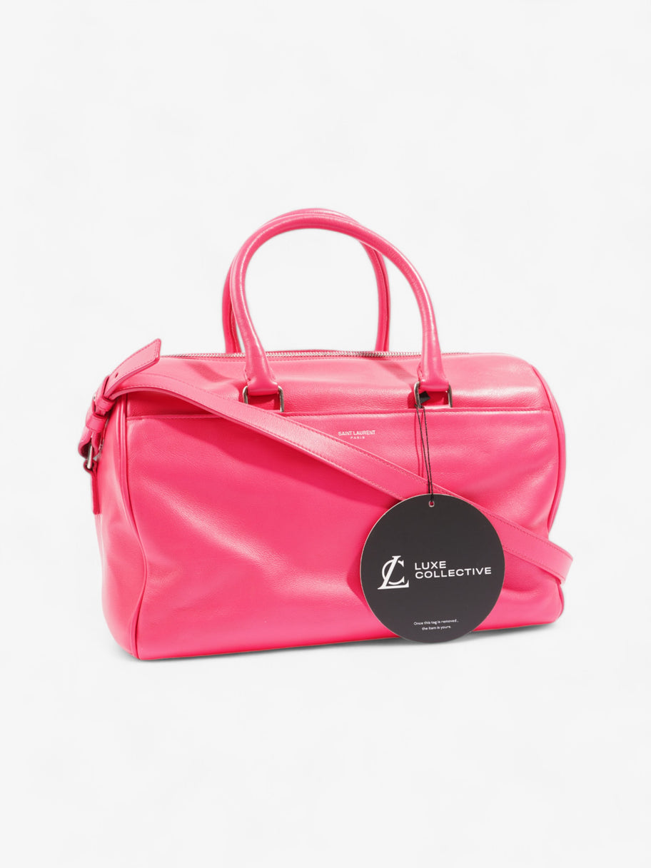 Saint Laurent Duffle Bag Pink Leather Image 9