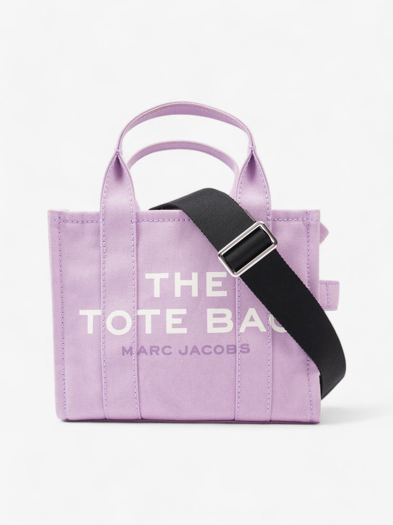  Marc Jacobs The Tote Bag Lilac Canvas Small