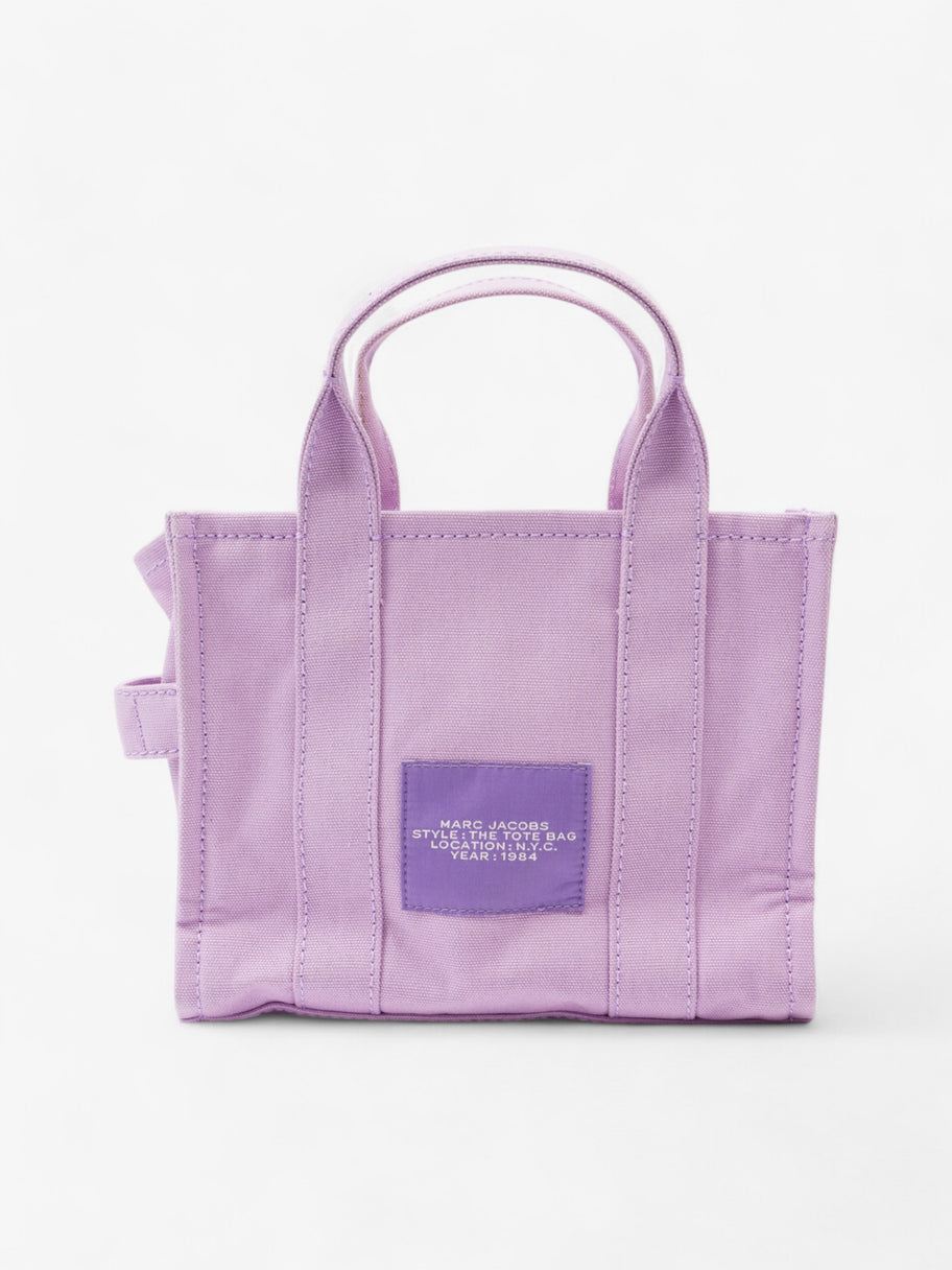 Marc Jacobs The Tote Bag Lilac Canvas Small Image 4