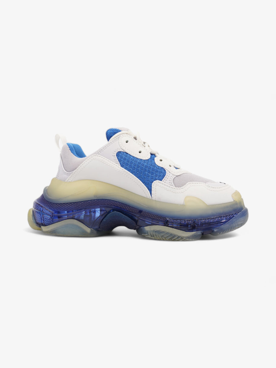 Balenciaga Triple S Clear Sole White / Blue Mesh EU 37 UK 4 Image 4