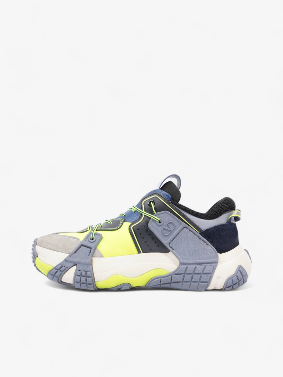 Valentino Colourblock Chunky Sneaker Black / Yellow / Grey Suede EU 39 UK 6 Image 3