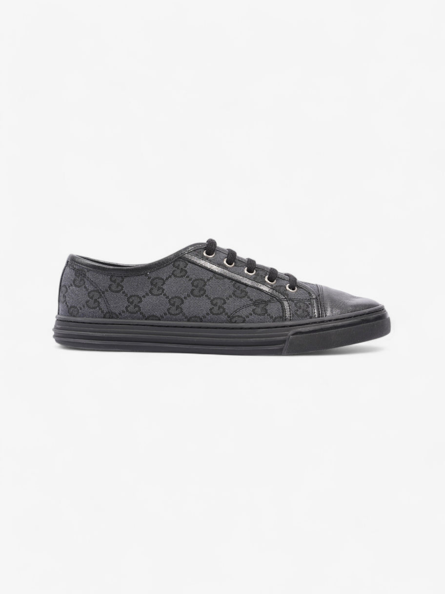 Gucci GG Low-top Sneakers Black Canvas EU 38.5 UK 5.5 Image 1