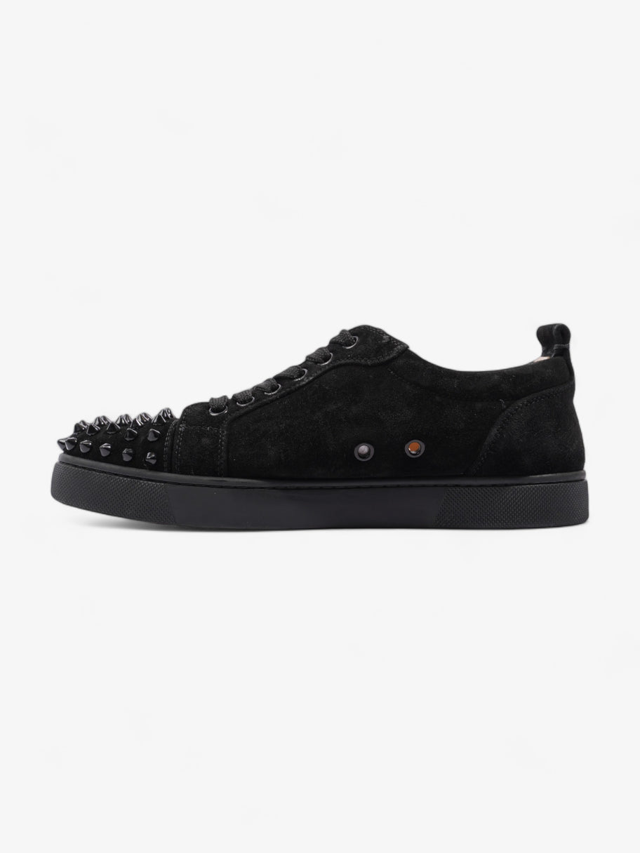 Christian Louboutin Louis Junior Spikes Sneakers Black Suede EU 36 UK 3 Image 3