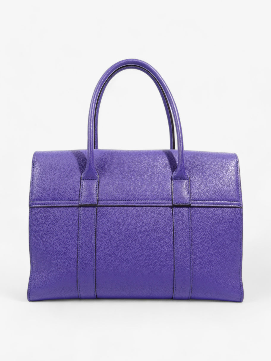 Bayswater Purple Grained Leather Image 4