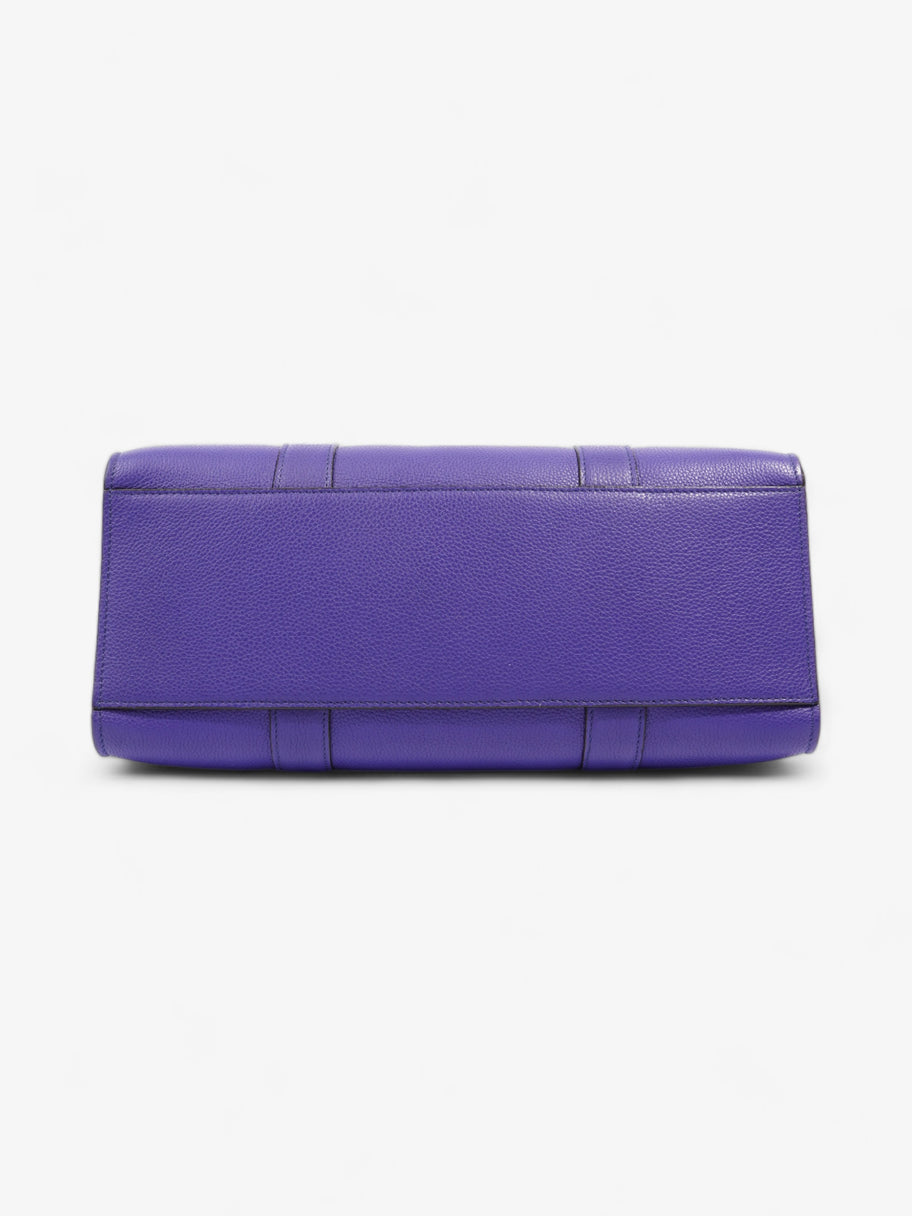 Bayswater Purple Grained Leather Image 6