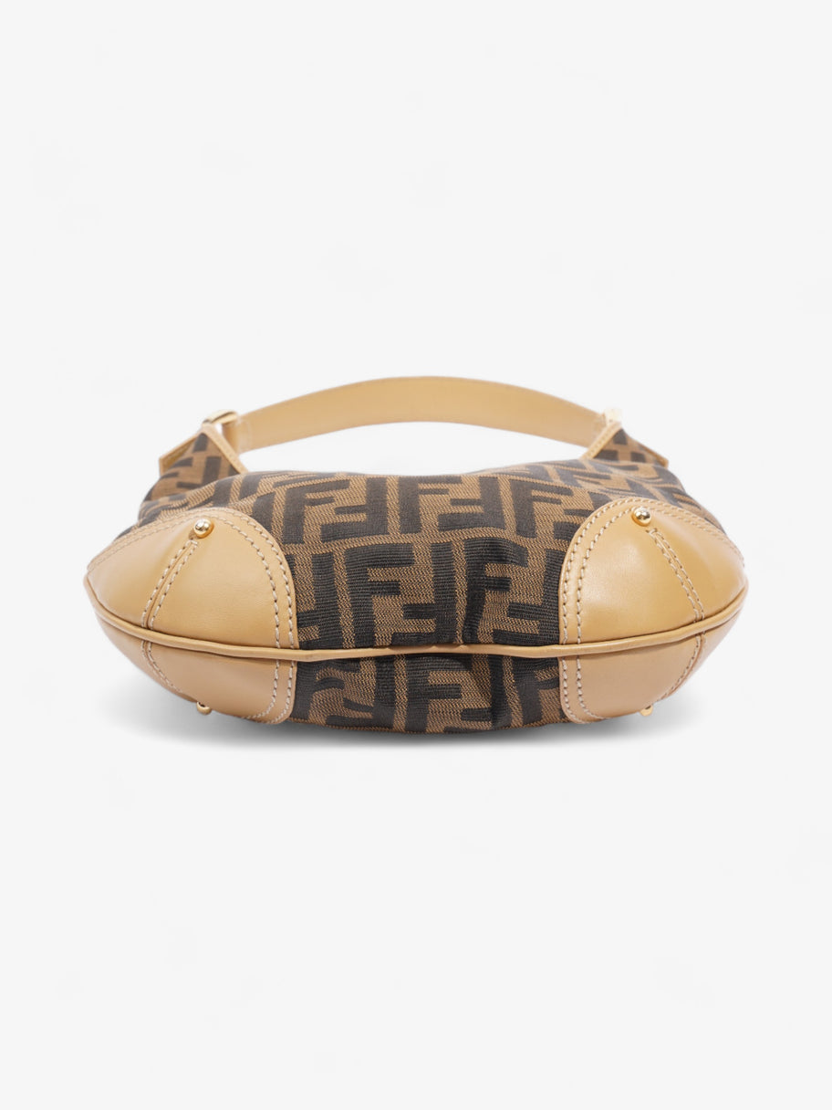 Fendi Zucca Tobacco Hobo Brown  Canvas Image 6