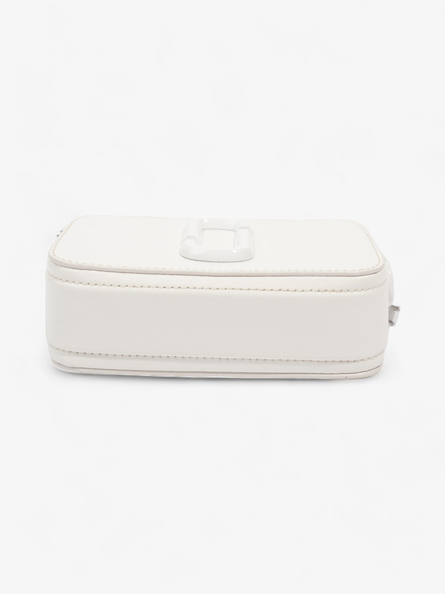 Marc Jacobs The Snapshot White Saffiano Leather Image 6