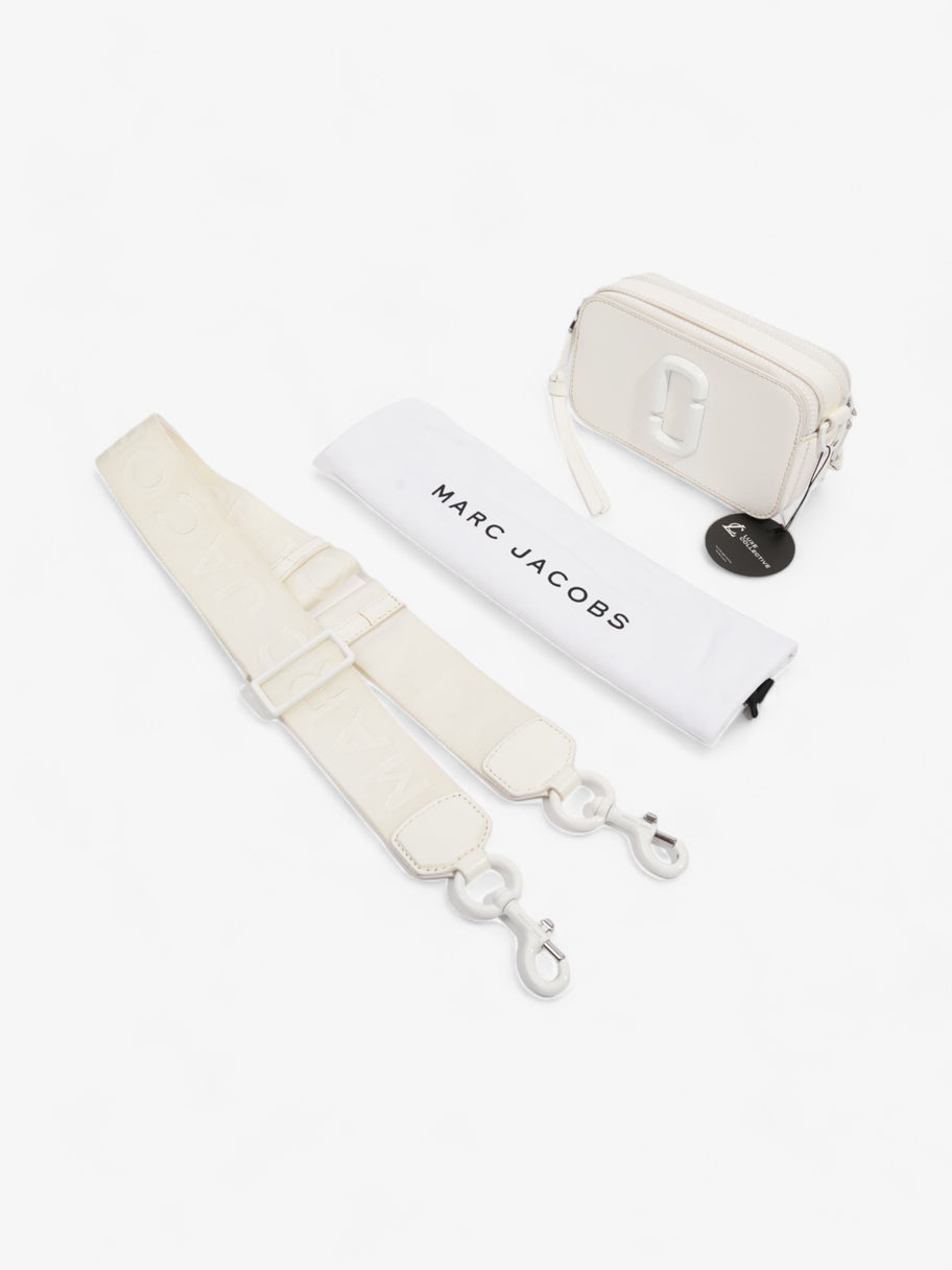 Marc Jacobs The Snapshot White Saffiano Leather Image 9