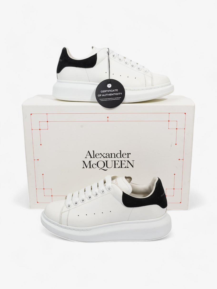 Alexander McQueen Oversized Sneakers White  / Black Tab Leather EU 37.5 UK 4.5 Image 11