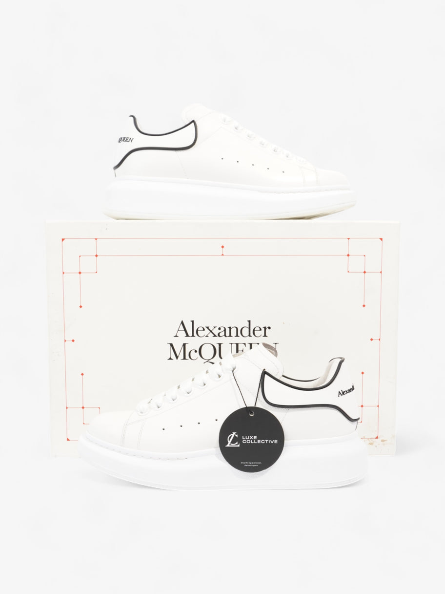 Alexander McQueen Oversized Sneakers White  / Black Leather EU 38 UK 5 Image 10