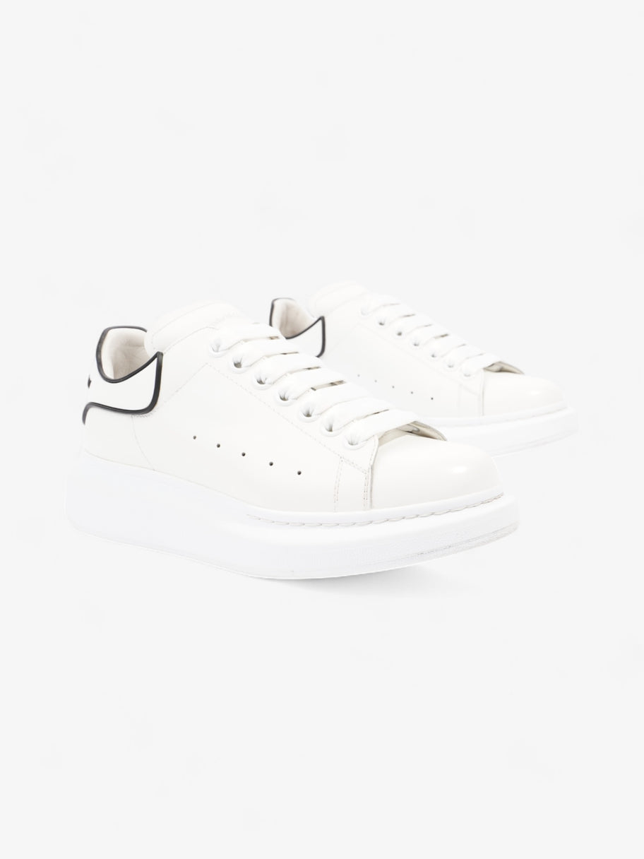 Alexander McQueen Oversized Sneakers White  / Black Leather EU 38 UK 5 Image 2