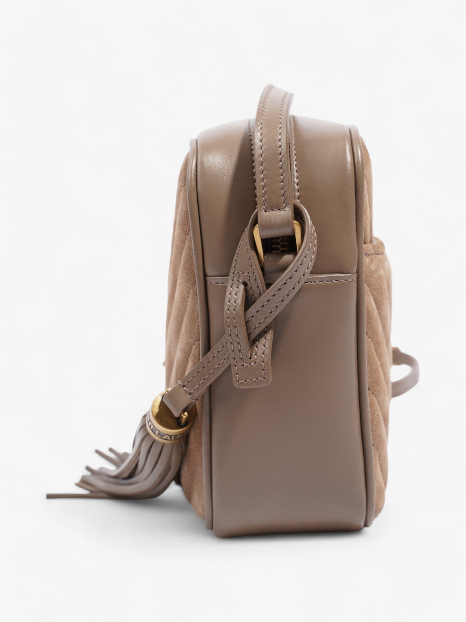 Saint Laurent Lou Camera Bag Taupe Suede Image 3