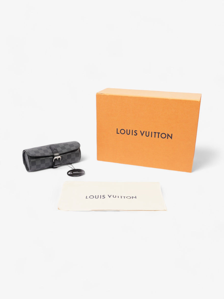 Louis Vuitton 3 Watch Travel Case Damier Graphite Coated Canvas Image 8