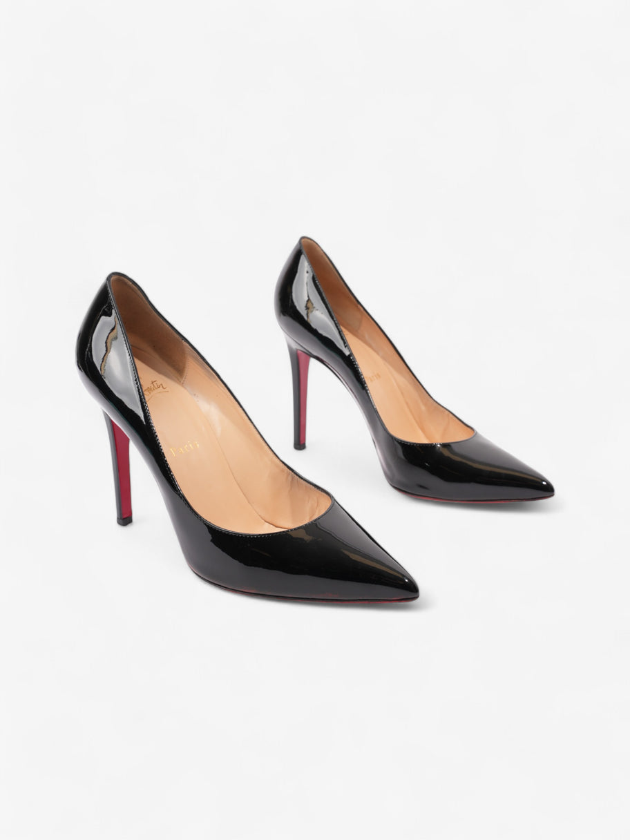 Christian Louboutin Pigalle 100mm Black Patent Leather EU 40 UK 7 Image 2