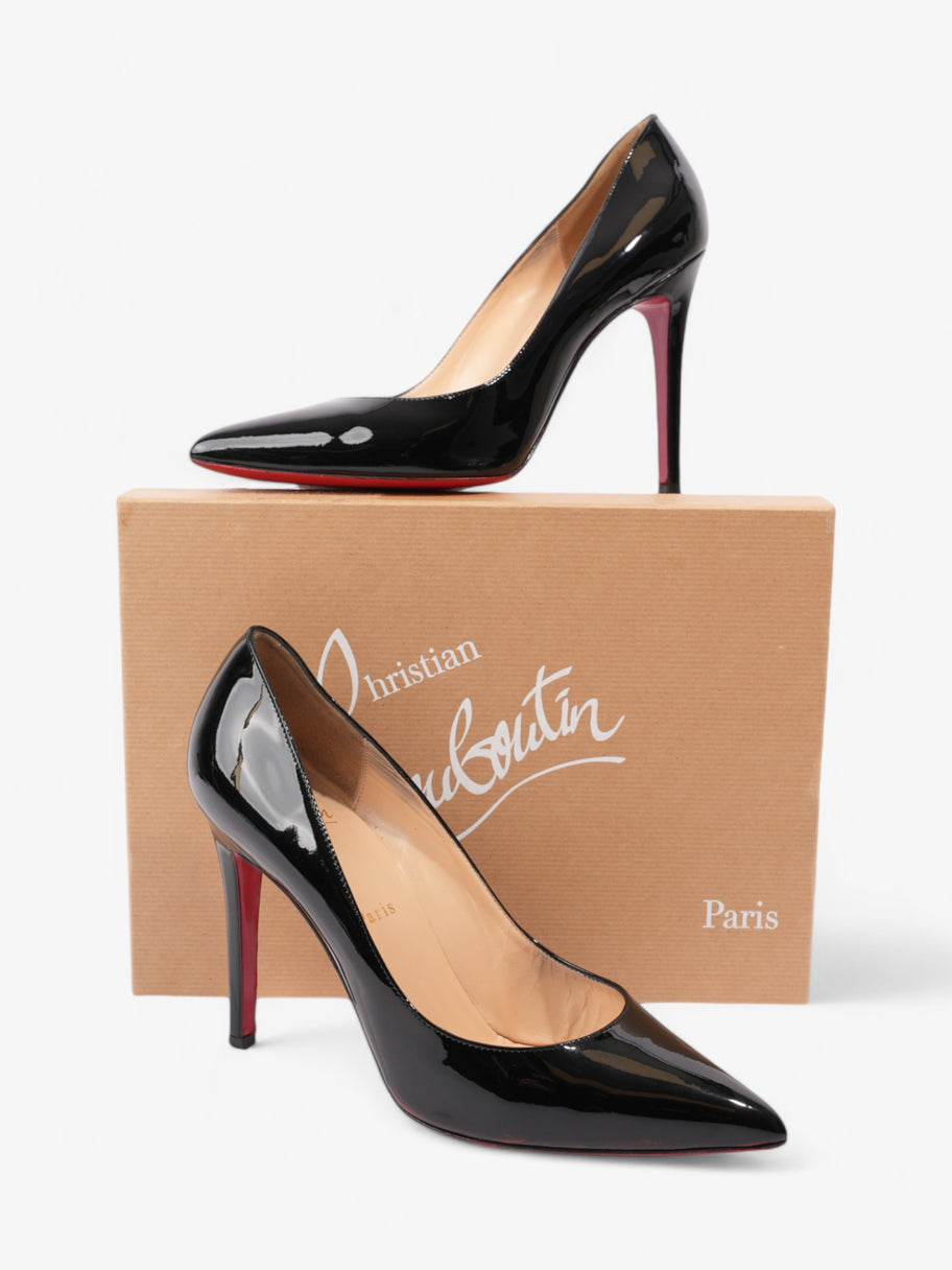 Christian Louboutin Pigalle 100mm Black Patent Leather EU 40 UK 7 Image 9